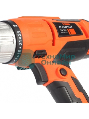 Дрель-шуруповерт сетевой Patriot FS 306, Сетевая, 300 Вт