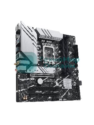 Материнская плата ASUS PRIME B760M-A WIFI, LGA 1700, Intel B760, 4xDDR5, 4xSATA, 2xM.2, 1xPCIe 4.0 x16, 1xPCIe 4.0 x4, 1xPCIe 4.0 x1, 2xHDMI, 1xDP, 1x 2.5Gb LAN, 2xUSB-A 3.2 Gen 2, 4xUSB-A 2.0, 3x3.5 мм, 7.1, mATX