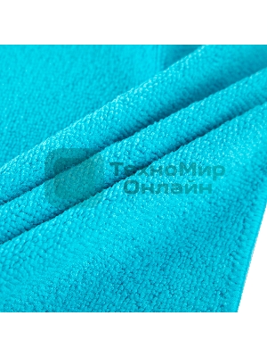 Салфетка универс. Home Palisad из микрофибры 300x300 мм, голубая