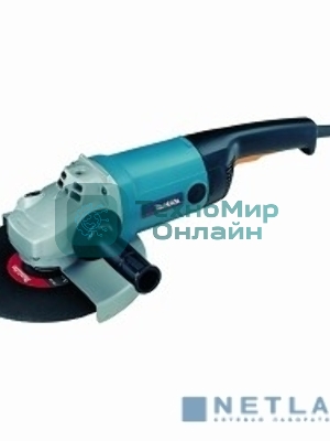 Угловая шлифовальная машина машина Makita 9069 2000Вт 6600об/мин рез.шпин.:M14 d=230мм