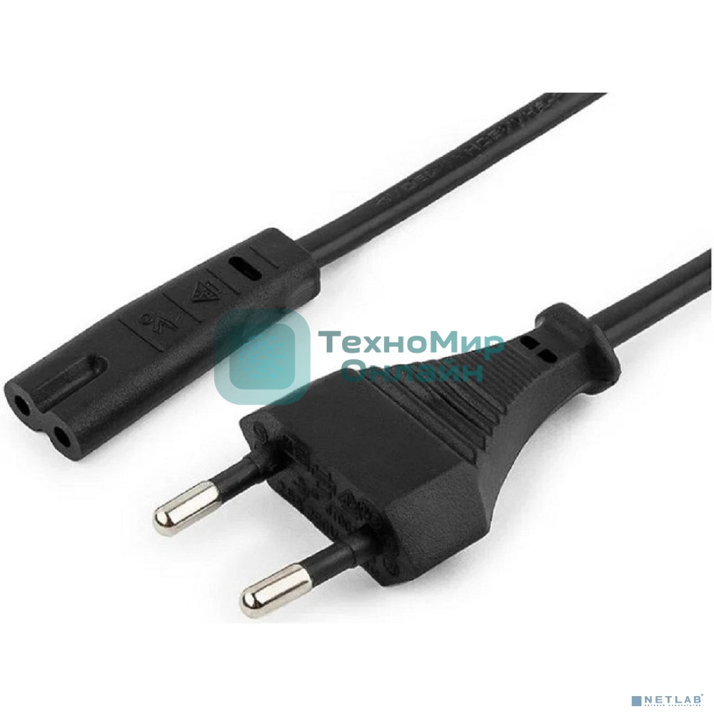 Кабель питания Filum CEE 7/16-С7, 3х0.5мм, 220В, 2.5A, черный, 1.8м [FL-PC2.5-EU-C7-1.8M](873553)