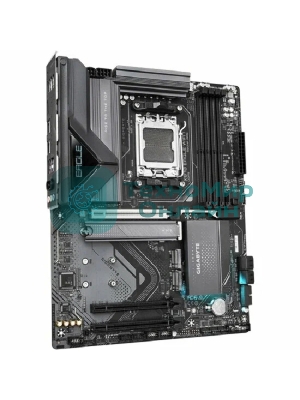 Материнская плата Gigabyte X870 EAGLE WIFI7, AM5, AMD X870, 4xDDR5, 4xSATA, 3xM.2, 1xPCI-E 5.0 x16, 2xPCI-E 3.0 x1, 1xHDMI, 1xUSB-C (DP), 1x 2.5Gb LAN, 4xUSB-A 2.0, 3xUSB-A 3.2 Gen 1, 1xUSB-A 3.2 Gen 2, 2xUSB-C 3.2 Gen 2 (USB4), 3x3.5 мм, 7.1, ATX