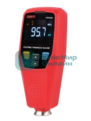 Толщиномер UNI-T UT343A диаметр измеряемой площади 20 мм, min толщина объема 0,5 мм