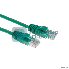 Патч-корд U/UTP Rexant cat.5e, RJ45-RJ45, 26AWG, ZH нг(А)-HF, зеленый, 2 м