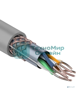 Кабель витая пара Rexant SFTP 4PR 24AWG, cat.5e, бухта 305 м