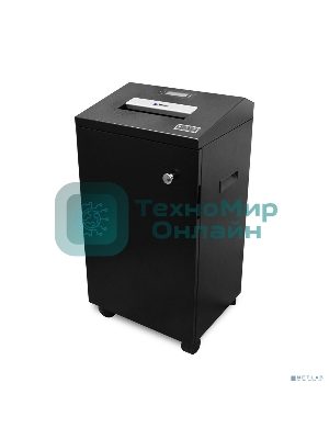 Шредер Heleos УО55-7 черный (секр.P-7) фрагменты 7лист. 55лтр.