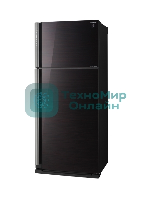 Холодильник Sharp SJXP59PGRD темно-красный двухкамерный 430/148л морозилка сверху, No Frost