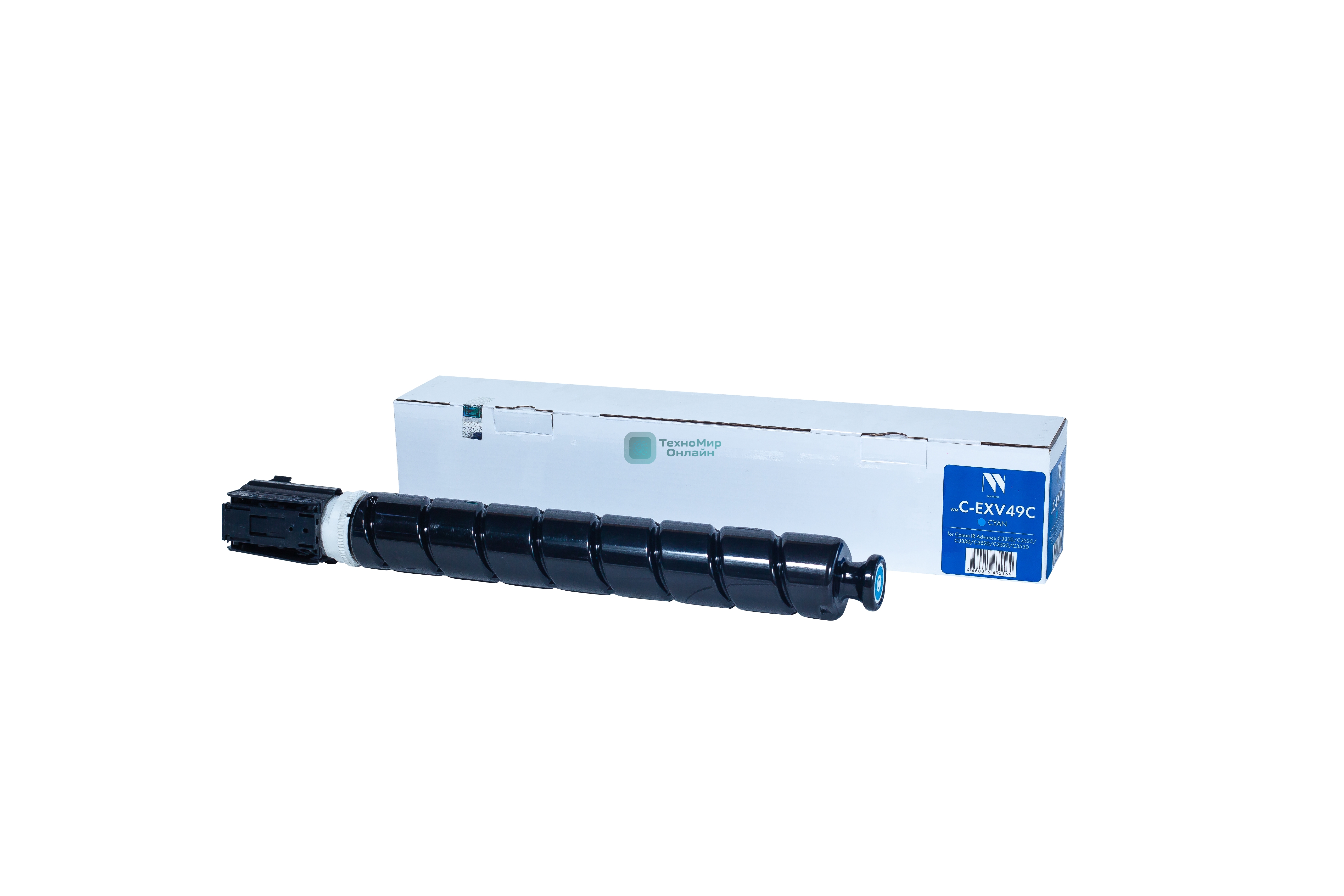 Картридж NVPrint совместимый Canon C-EXV49 Cyan для iR ADV C3320/3320i/3325i/3330i/3530i/3525i/3520i (19000k)