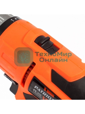 Дрель-шуруповерт сетевой Patriot FS 306, Сетевая, 300 Вт