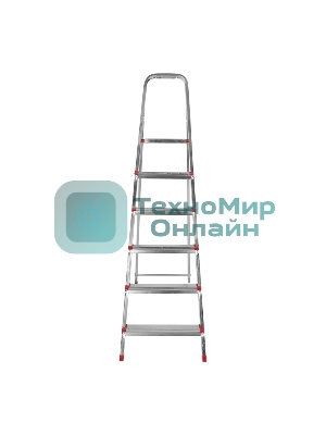 Стремянка металлическая Rexant 6 ступенек, усиленный профиль