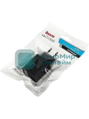 Сетевое зарядное устройство Buro BUWE1 2.1A черный