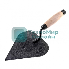 Кельма штукатура стальная, деревянная усиленная ручка Россия