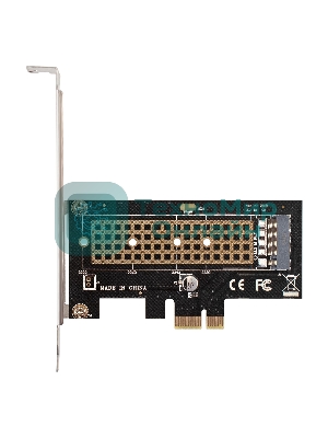 Переходник ExeGate EXE-597 (M.2 M key -> PCI-E x1 v2.0, для установки SSD M.2 M key в слот PCI-E)