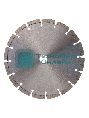 Диск алмазный Gross ф230х22,2 мм, лазерная приварка сегментов, сухое резание