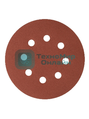 Круг абразивный Сибртех на ворсовой подложке под 