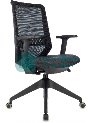 Кресло Бюрократ MC-611NL черный, сетка