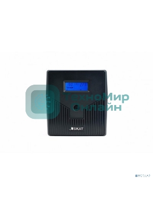 Источник бесперебойного питания SKAT-UPS 1000/600 ИБП 220В 600Вт 2 АКБ 7Ач внутр. меандр. стабилизация напряжения