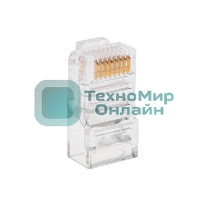 Разъем cквозной Rexant RJ-45(8P8C) под витую пару, UTP, CAT 5e