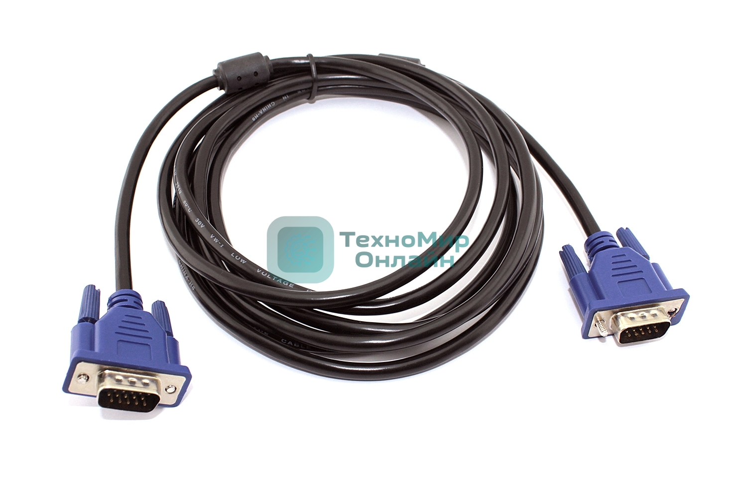 Кабель VGA 2,75 м папа-папа