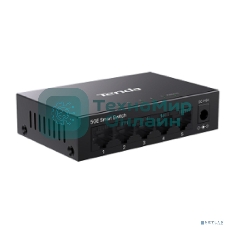 Коммутатор облачный управляемый Tenda TEG2205D 5x1 Гбит/с, настольный, металлический корпус