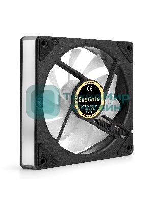 Вентилятор с подсветкой ExeGate EX12025H6PPRM-PWM.ARGb (120x120x25 мм, ARGb, Hydraulic bearing (гидродинамический), 6pin, 1200RPM, 33dBA)