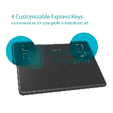 Графический планшет Huion H430P USB черный