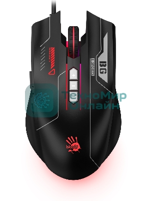 Комплект клавиатура+мышь A4Tech Bloody B1700 проводной, USB, 6000 DPI, чёрный