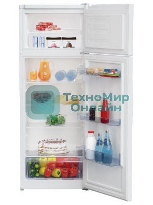 Холодильник Beko RDSK240M00S серебристый двухкамерный 177/46л морозилка сверху