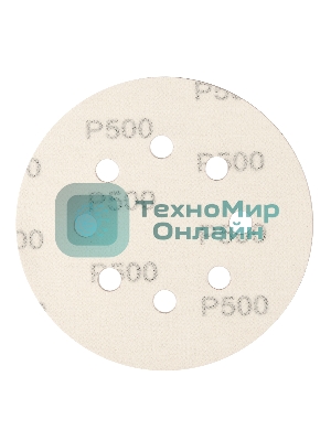 Круг абразивный Сибртех на ворсовой подложке под 