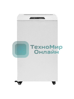 Шредер ГЕЛЕОС УО65-5, DIN P-5 (4 ур-нь секр.), фрагмент 1,9х15мм, 29-32 лист (70г/м2), CD/пл.карты/скрепки/скобы, 65 литров