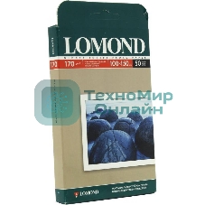 Фотобумага Lomond односторонняя, глянцевая, A6/170гр./50 листов