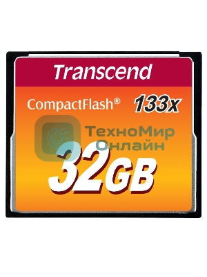 Флеш карта CF 32Gb Transcend TS32GCF133 w/o adapter
