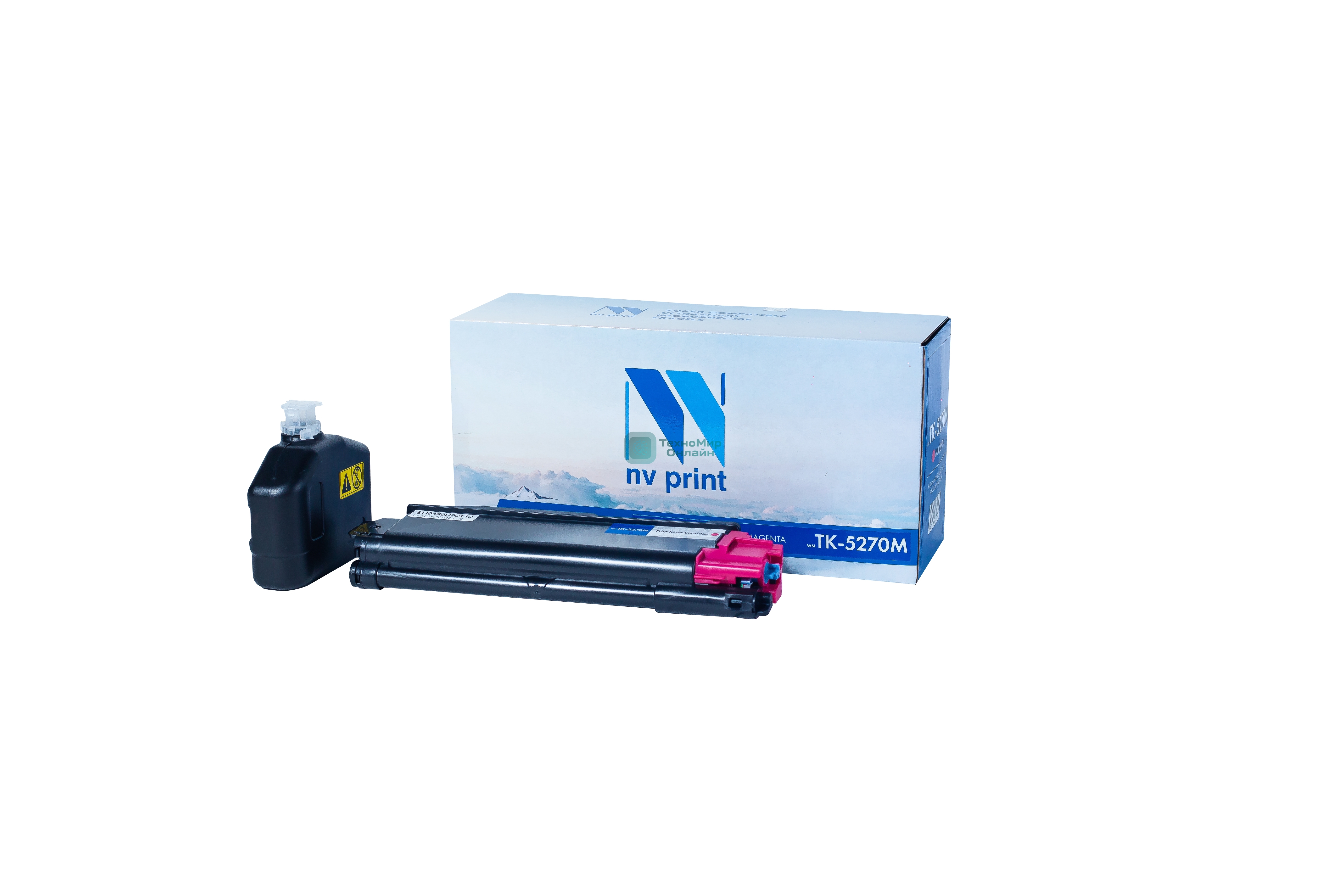 Картридж NVPrint совместимый NV-TK-5270 Magenta для Kyocera EcoSys M6230cidn/P6230cdn/M6630cidn (6000k)