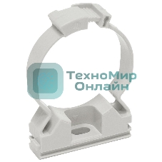 Держатель хомутный для труб CFC20 d20 IEK CTA10MP-CFC20-K41-100