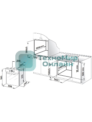 Духовой шкаф электрический Gefest ЭДВ ДА602-02 К82белый. В стиле 
