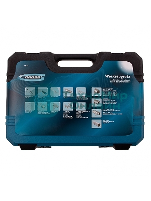 Набор инструментов Gross 109 предметов, 120 зубьев, CrV 1/4, 1/2