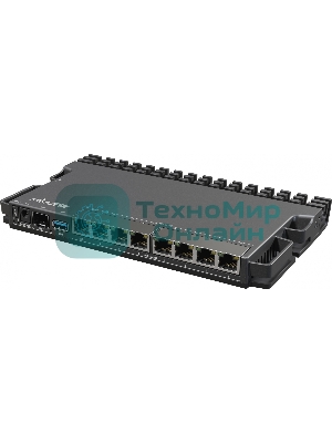 Маршрутизатор Mikrotik RB5009UPr+S+IN,7х 1G RJ45, 2.5G RJ45, 10G SFP+, 1xPoE in, 7x PoE out