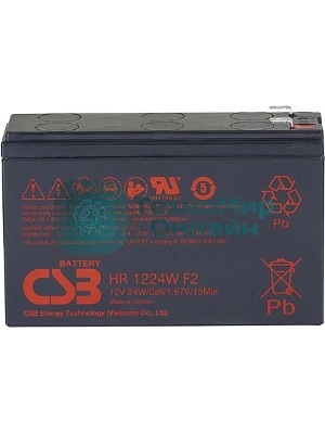 Батарея для ИБП CSB HR 1224W (12V, 5.5Ah)