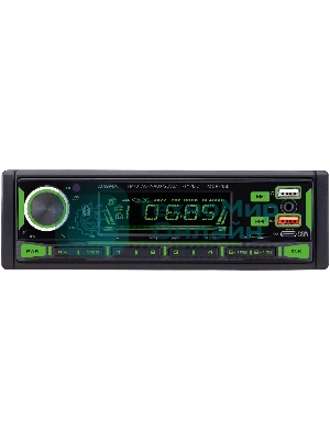 Автомагнитола Digma MCP-450, 1 DIN, Bluetooth, USB Type-A, AUX, пульт ДУ