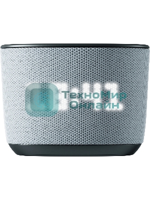 Умная колонка Sber Boom Home, 8Вт, с экраном, 1 динамик, часы, мультирум, TWS, Zigbee хаб, Wi-Fi, Bluetooth 5.0, Zigbee, Салют, серый