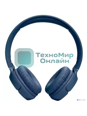 Беспроводные наушники JBL Tune 520BT синий, накладные, Bluetooth, быстрая зарядка