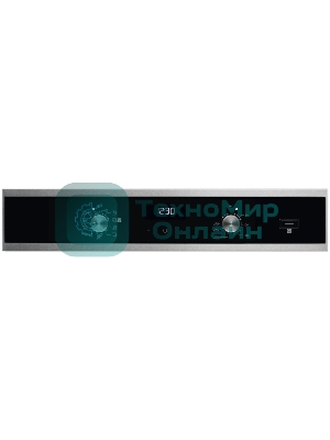 Встраиваемый духовой шкаф Electrolux EOD5F71X с паром, 60 см, каталитическая очистка, 72 л, 8 режимов, нержавеющая сталь,направляющие проволочные + телескопические (1 уровень)