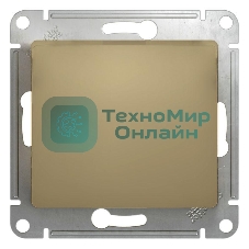 Механизм выключателя 1-кл. СП Glossa 10А IP20 10AX титан SchE GSL000411