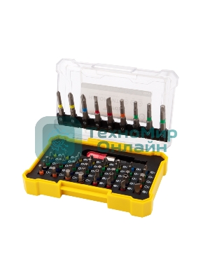 Набор бит Kranz с магнитным держателем 25-50 мм, 49 шт. (50 шт./уп.)