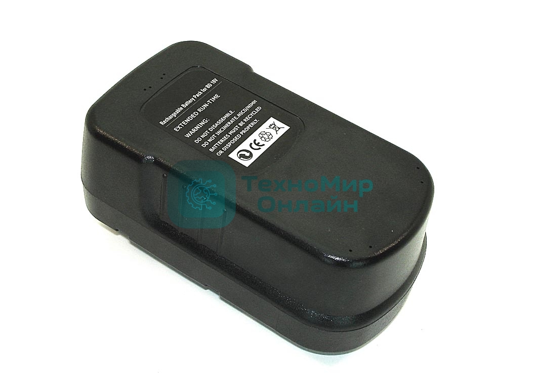 Аккумулятор для Black & Decker (p/n: 244760-00 A1718 A18 HPB18) 18V 1.5Ah Ni-Cd