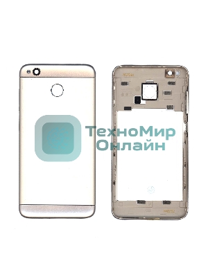 Задняя крышка для Xiaomi Redmi 4X золотой