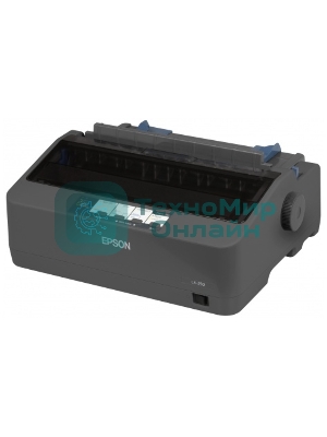 Принтер матричный Epson LX-350 (C11CC24031/C11CC24032), (А4, 357 cps (12 cpi), USB, LPT, COM)
