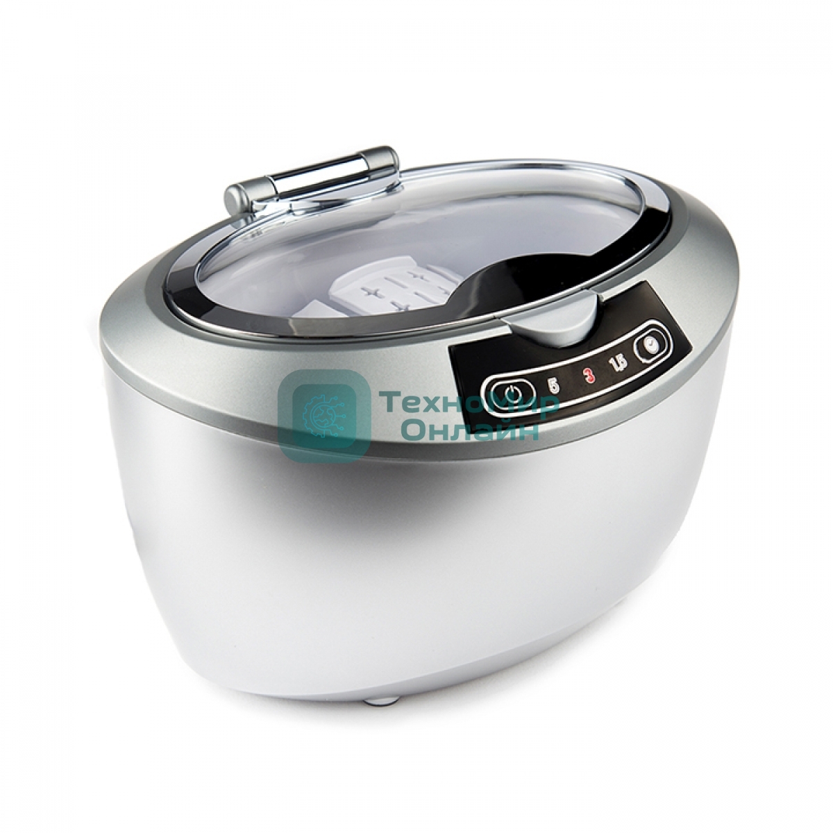 Ультразвуковая ванна Codyson CD-2820 серебристый, 0.75 л, 50 Вт