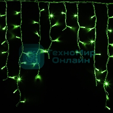 Гирлянда Neon-night Айсикл (бахрома) светодиодный, 5,6 х 0,9 м, белый провод 