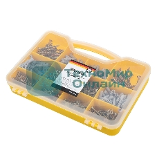 Набор саморезов и дюбелей Kranz 590 шт.